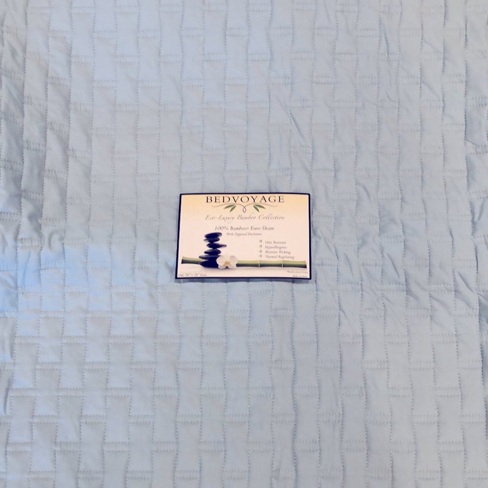 BedVoyage Bamboo Euro Sham